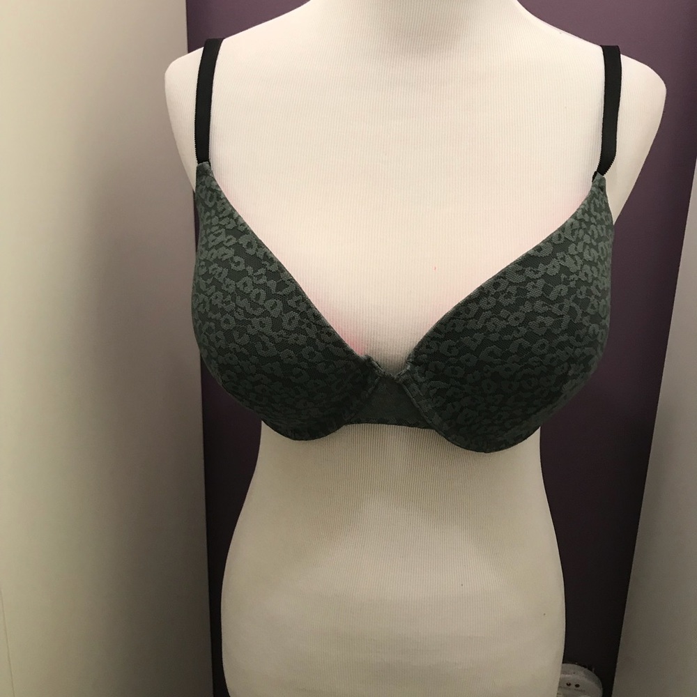 VS Pink green bra 36DD